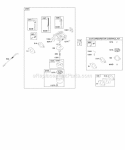 Carburetor Kit - Carburetor Overhaul Diagram and Parts List for 20E337-0110-E1  Briggs and Stratton Engine